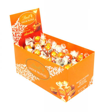  Lindt Lindor Truffles - Peanut Butter Milk Chocolate 120ct 