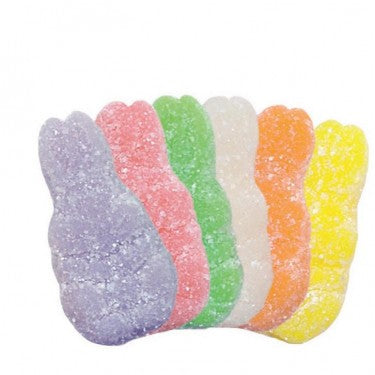  Sugar Sanded Gummi Bunnies - 5lb 