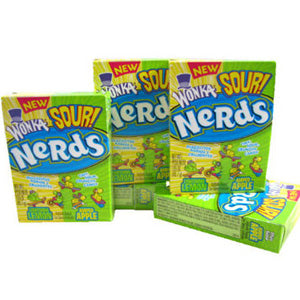  Sour Nerds - Lemon & Apple 24ct 