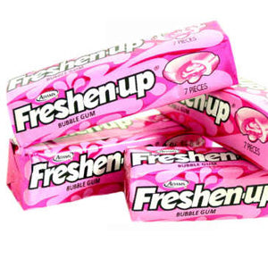  Freshen Up Gum - Bubble Gum 12ct 