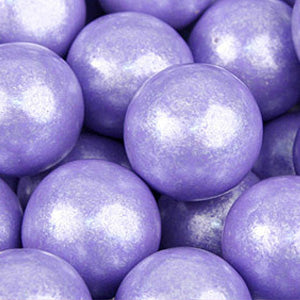  Lavender Shimmer Bubble Gum Balls - 2lb 