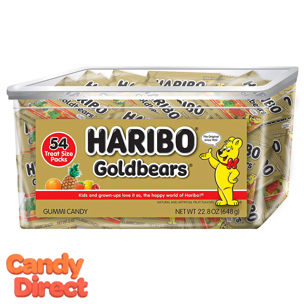  Haribo Gold Bears Tub - 54ct 