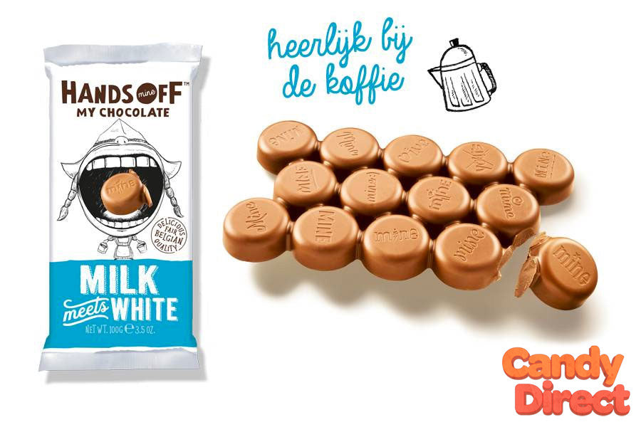  Hands-Off My Chocolate Bars Milk Meets White - 12ct 