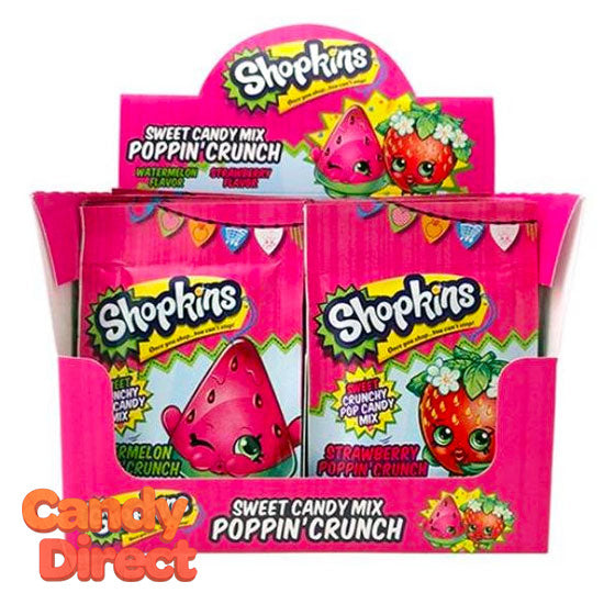  Shopkins Sweet Candy Mix Poppin Crunch - 18ct 