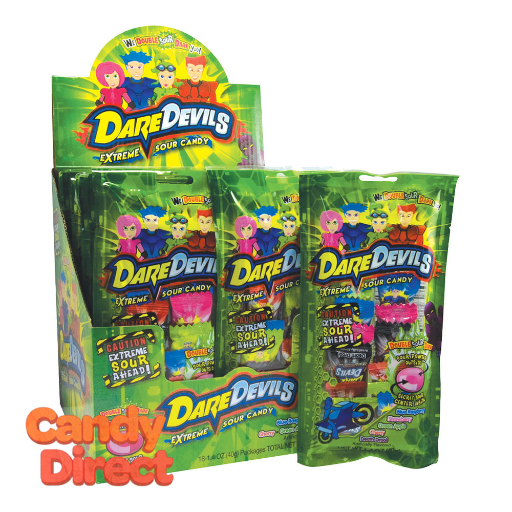  Sour Candy Dare Devils Extreme 1.4oz - 18ct 