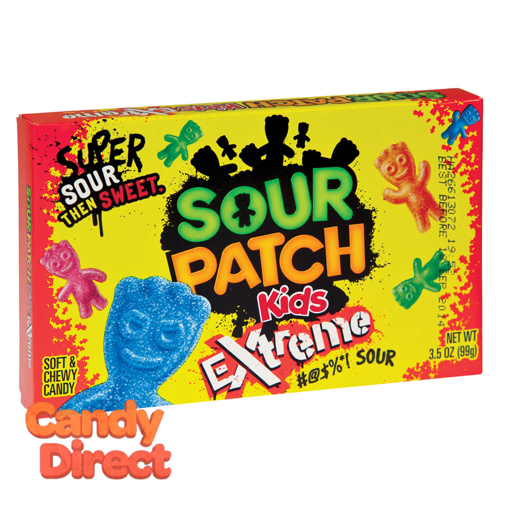  Sour Kids Extreme Patch 3.5oz Theater Box - 12ct 