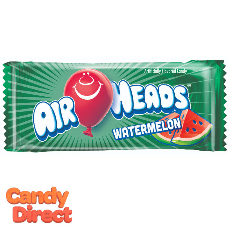  Watermelon Airheads Mini Bars - 8lb Bulk 