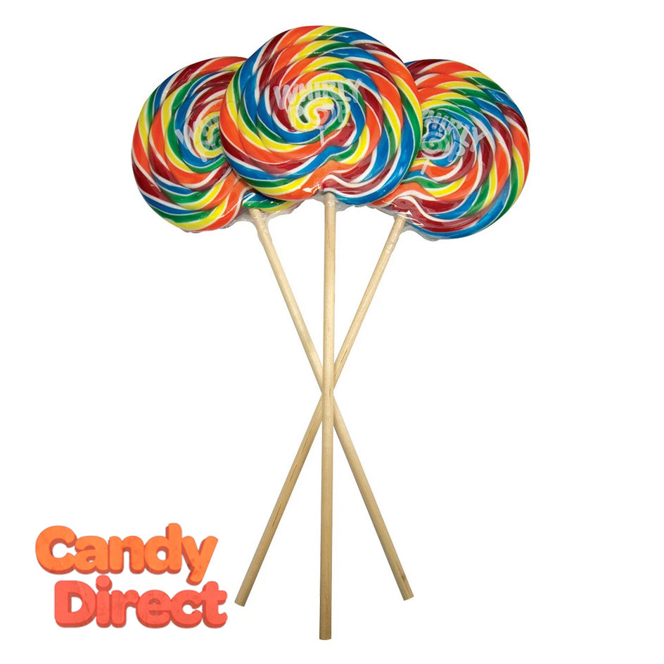  Whirly Pops Rainbow 6.5-Inches - 18ct 