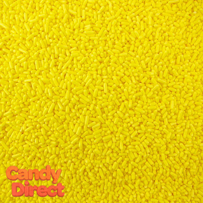  Yellow Sprinkles - 6lb Bulk 