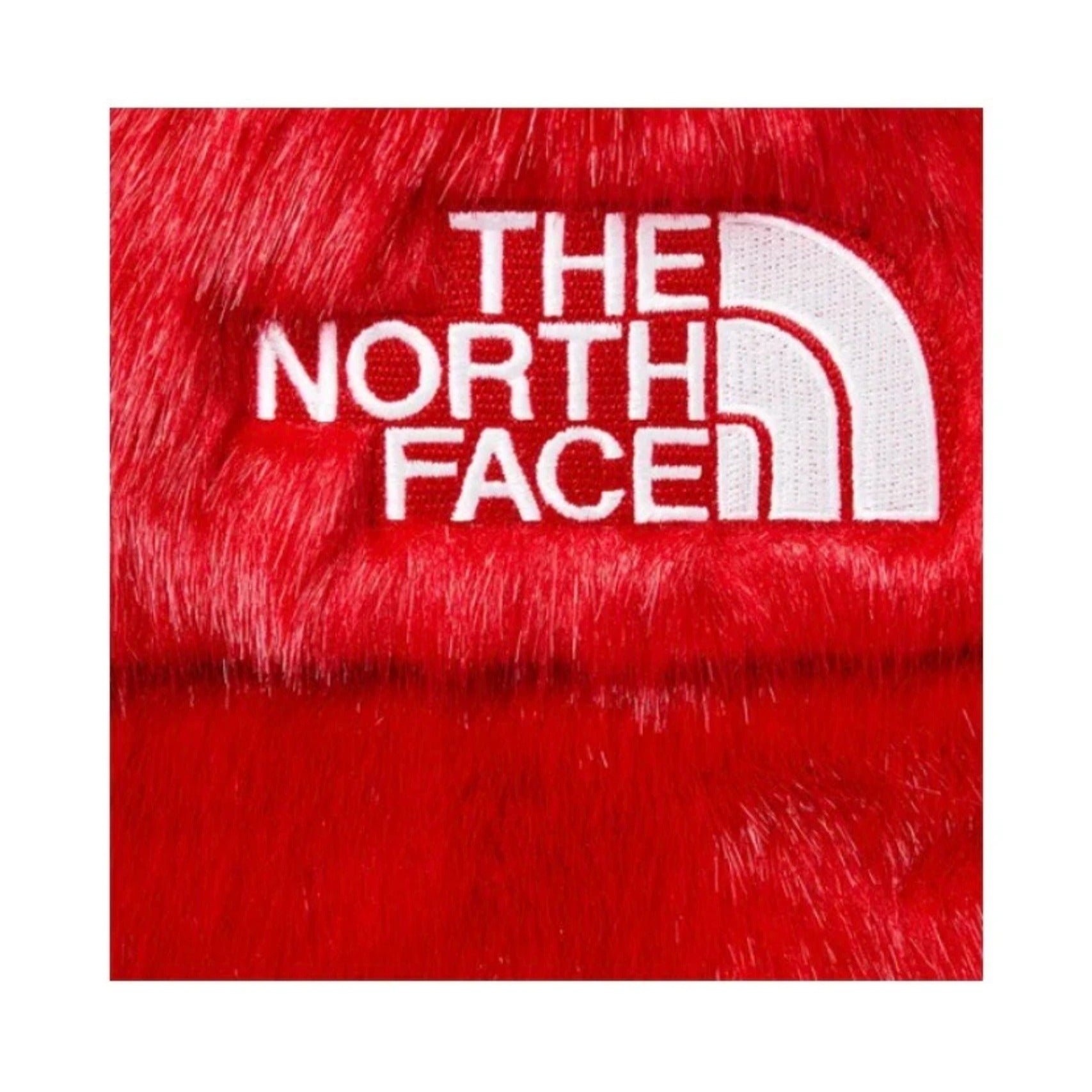 Supreme x The North Face Faux Fur Nuptse Jacket - Red L – LOWGOOSE