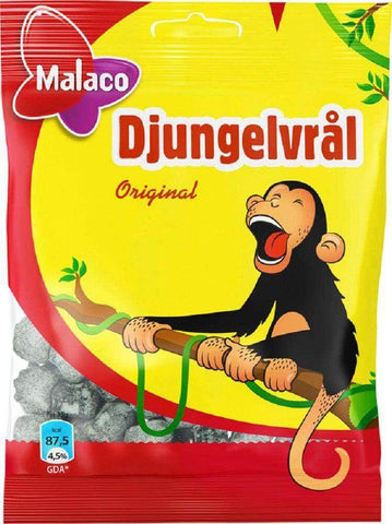 Malaco Djungelvrål Original 80g - Scandinavian Goods