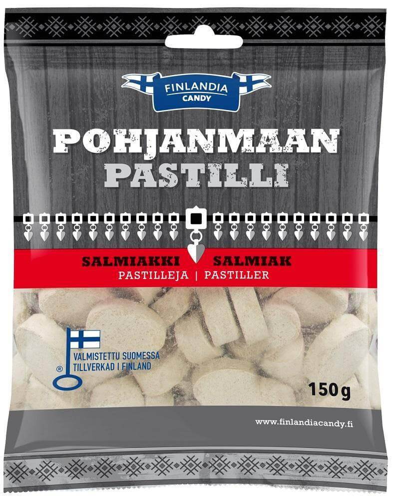 Pohjanmaan Pastilli Salmiakki 150g | Finnish Licorice