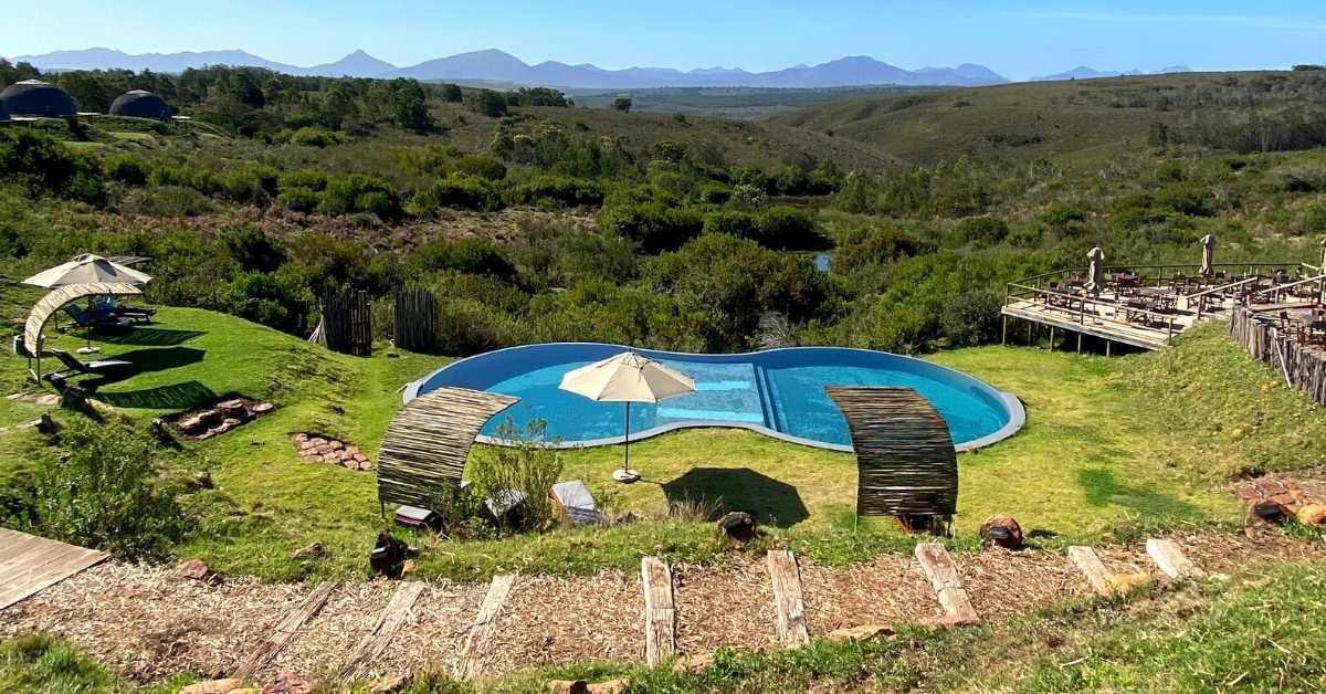Gondwana Game Reserve Pool Vista Rolling Hills