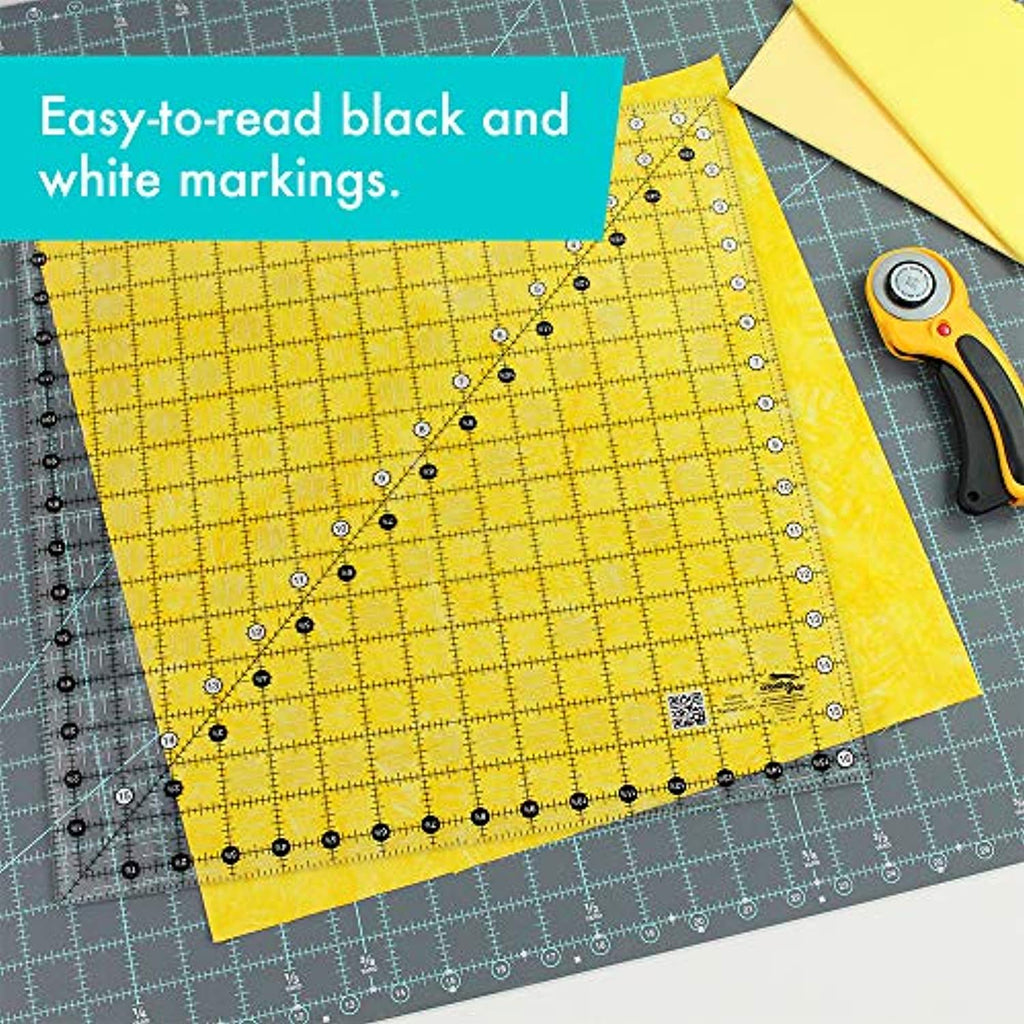 Creative Grids Quilt Ruler 7-1/2in Square - CGR7