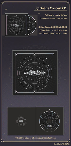 GENSHIN CONCERT 2021 Melodies of an Endless Journey Gift Box