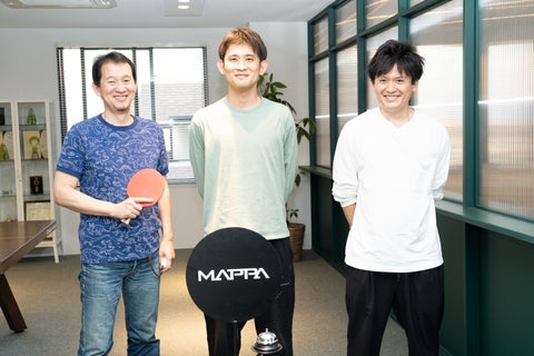 From left to right – Tadashi Hiramatsu, Manabu Otsuka, and Makoto Kimura