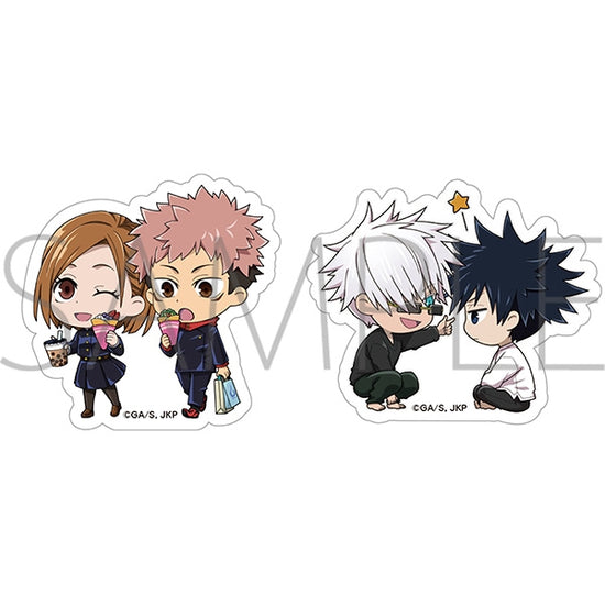 Jujutsu Kaisen Die Cut Sticker Set Of 2 Itadori Kugisaki Fushig Animate Usa Online Shop