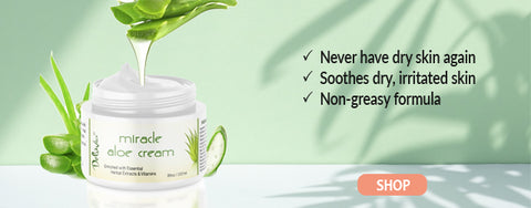 Deluvia Miracle Aloe Cream to never have dry skin again