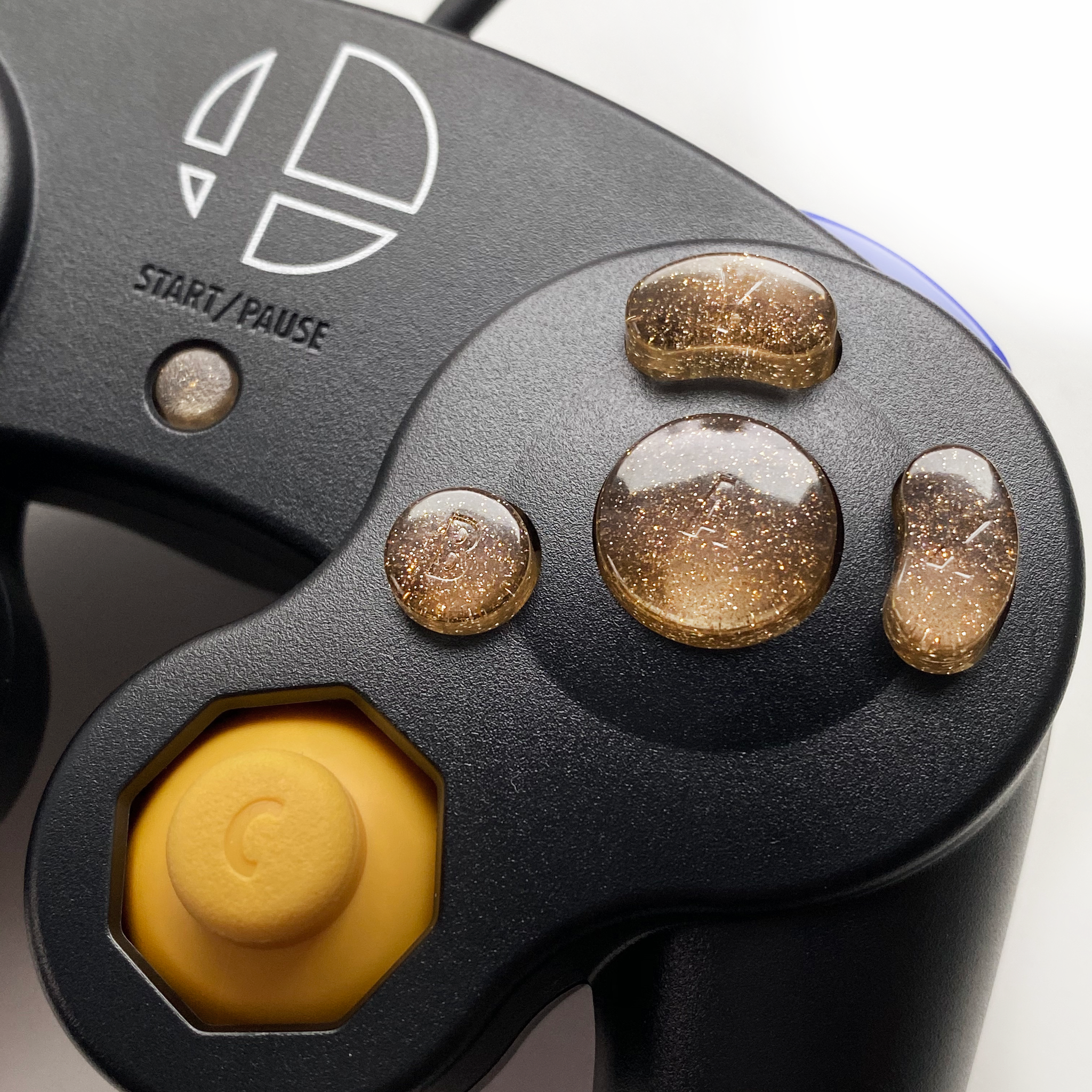 gold gamecube controller