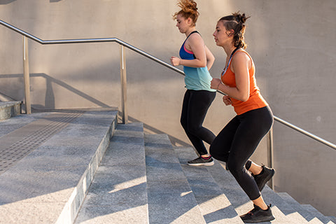 stairs workouts - step ups