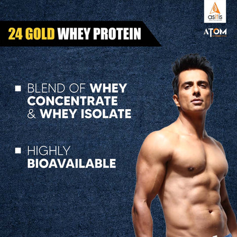 24g gold whey protein sachet