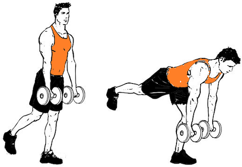 leg dumbbell deadlifts