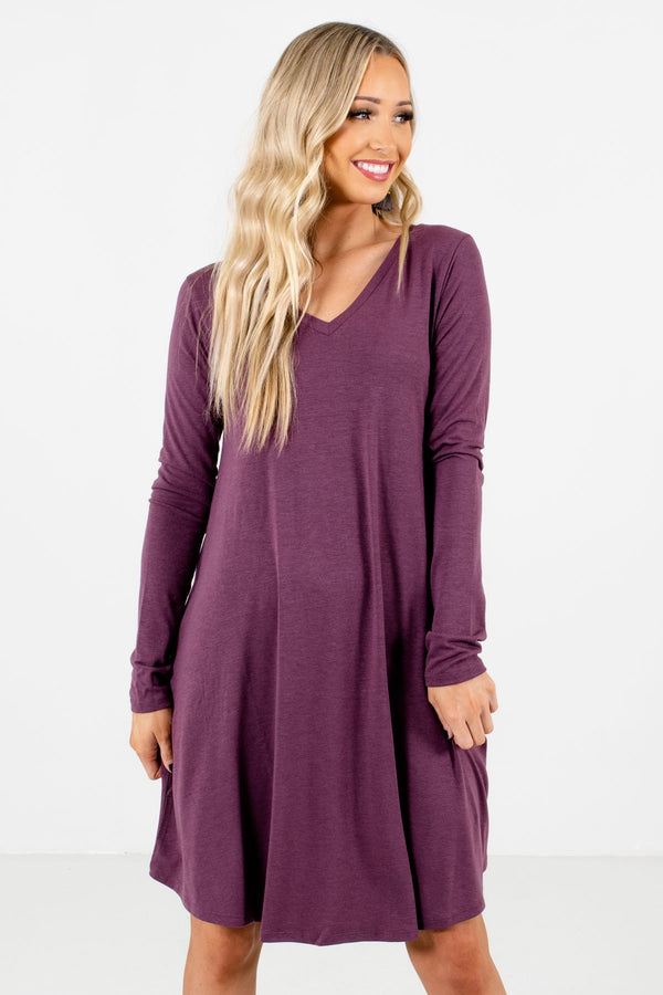 Chase Your Dreams Purple Mini Dress | Boutique Mini Dress - Bella Ella ...