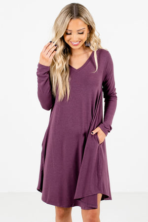 Chase Your Dreams Purple Mini Dress | Boutique Mini Dress - Bella Ella ...