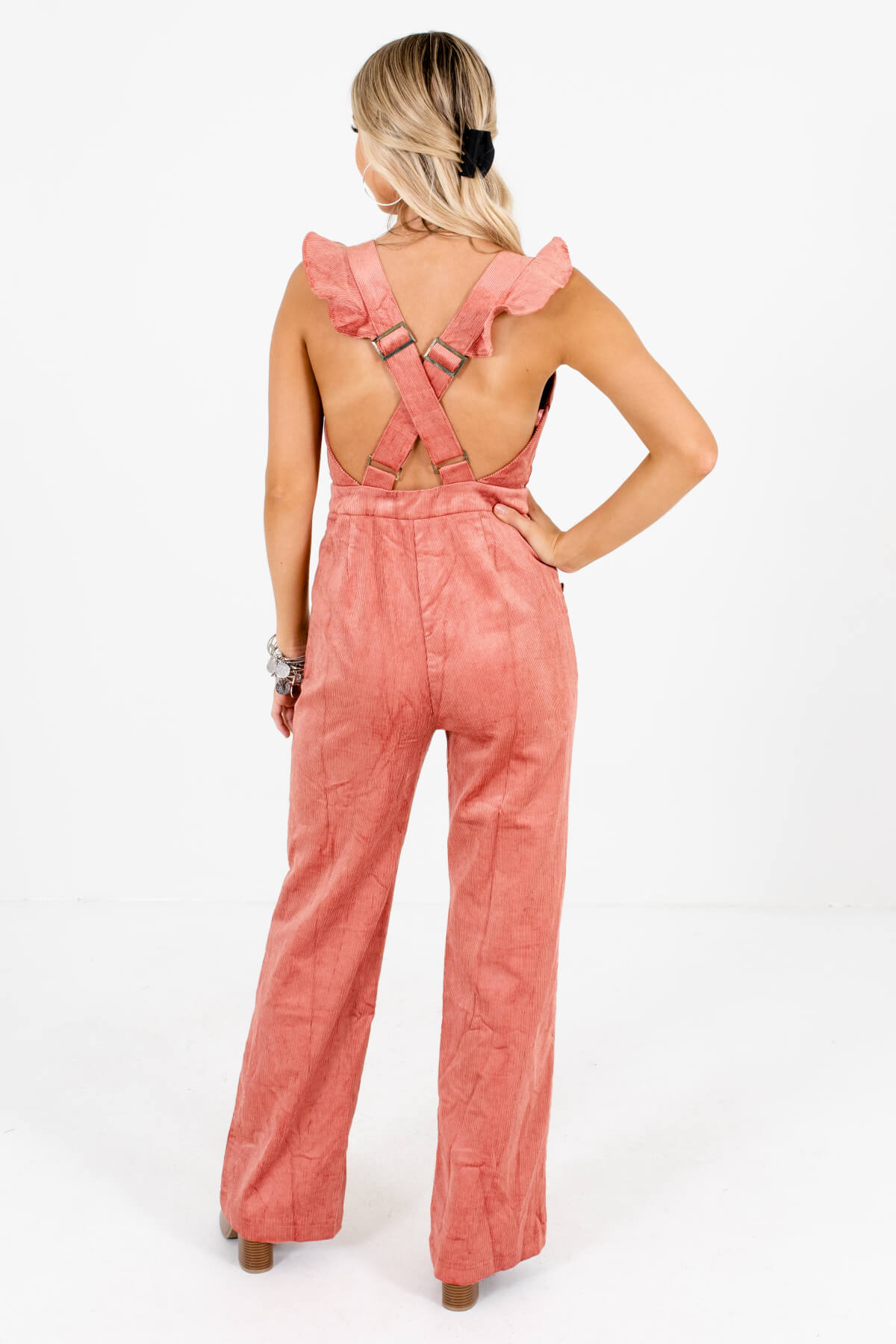 Daydreaming Pink Corduroy Overall Jumpsuit Boutique Overalls