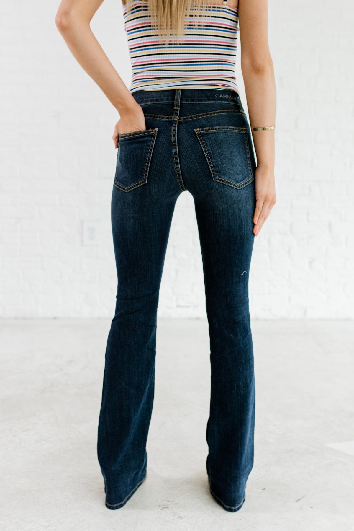 dark wash flare jeans boutique