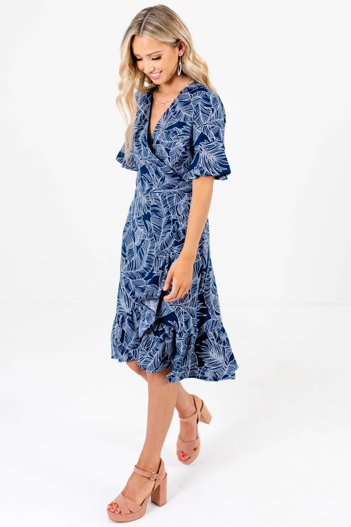 Knee Length Wrap Dresses Sale, 55% OFF | www.simbolics.cat