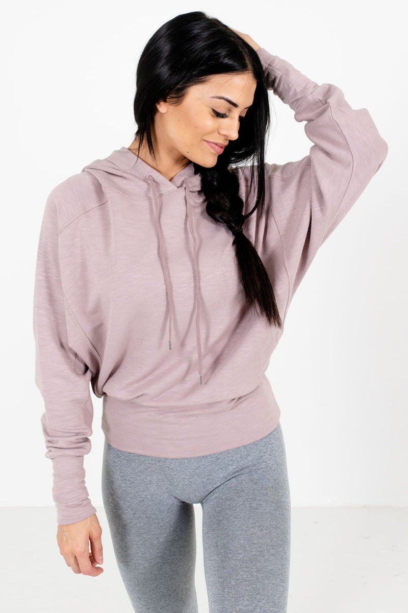Premium Blush Pink Active Hoodie | Boutique Activewear for Women ...