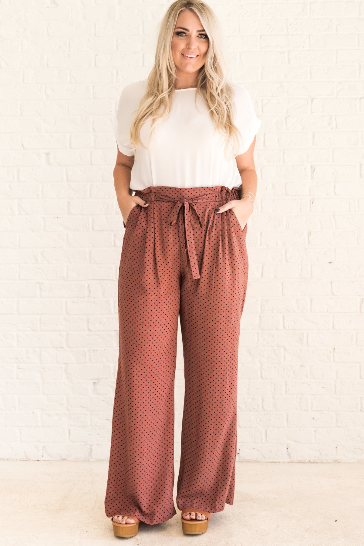 plus size palazzo pants outfits