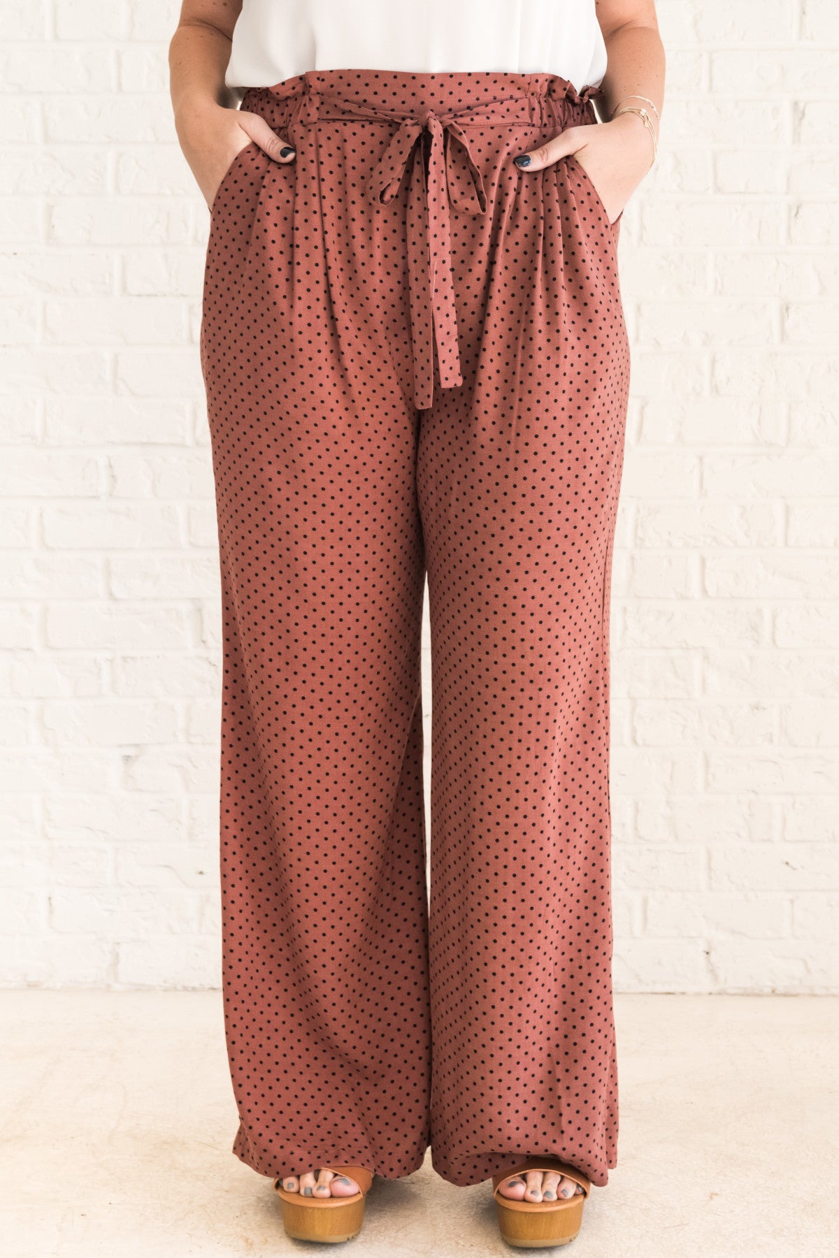 flowy plus size pants