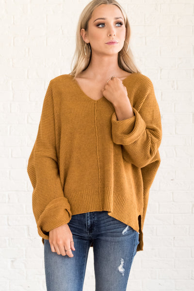 mustard sweater