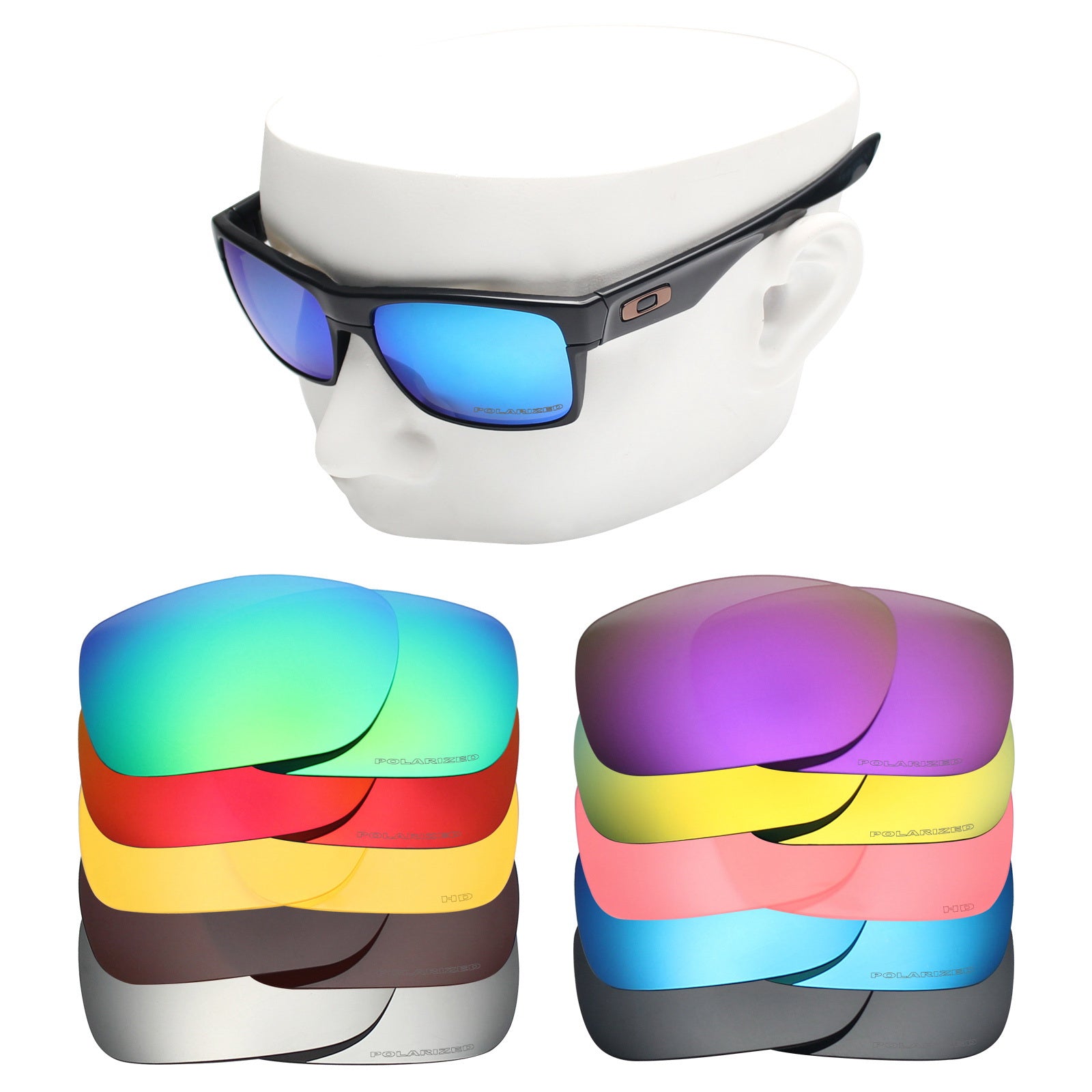 oakley two face replacement lenses