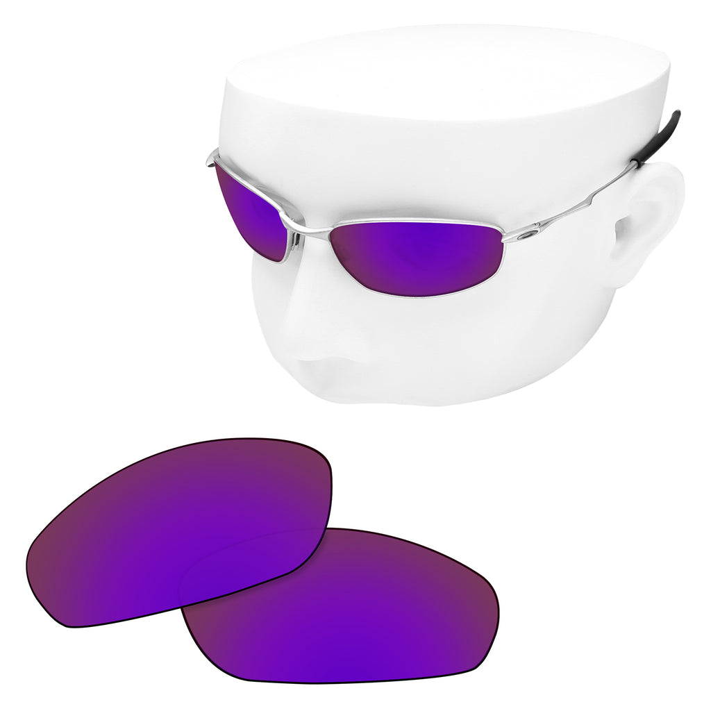 OOWLIT Premium Polarized Replacement Lenses for Oakley Whisker Sunglasses |  Iridium Coat Mirrored Lens Technologies | 50+ Lens Colors – OOWLIT OPTICS