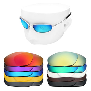 OOWLIT Premium Polarized Replacement Lenses for Oakley Whisker Sunglasses |  Iridium Coat Mirrored Lens Technologies | 50+ Lens Colors – OOWLIT OPTICS