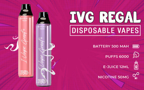 IVG Regal 6000 Puffs specification