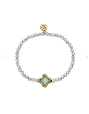 Waxing Poetic Lightscape Stretch Bracelet - Let Go - Lake Country Boutique