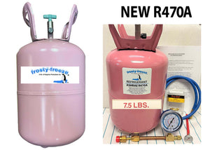 R470a New 7.5 lb., Refrigerant, EPA Accepted, Pro-Kit, Includes DIY Instructions