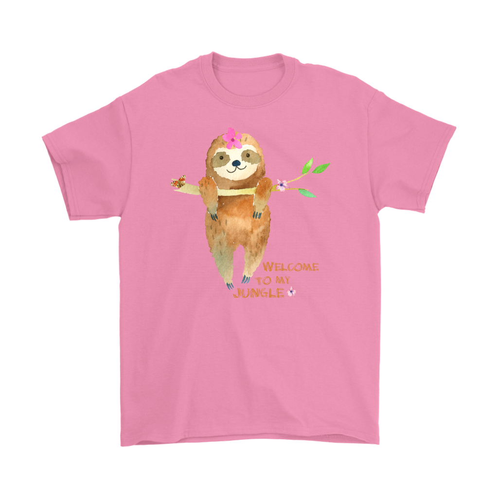 Welcome To My Jungle Sloth Shirt Chat Noir Petit Boutique