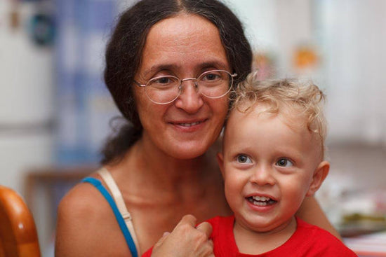 Why I stopped calling myself a special needs parent. Photo of a 40-year old mother and her 4-year old son.