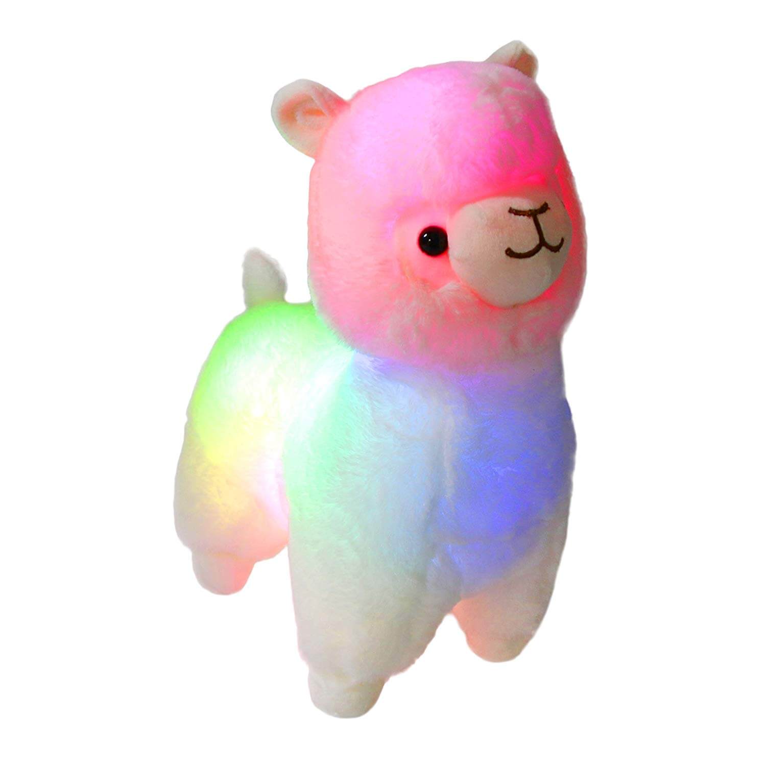 rainbow llama stuffed animal