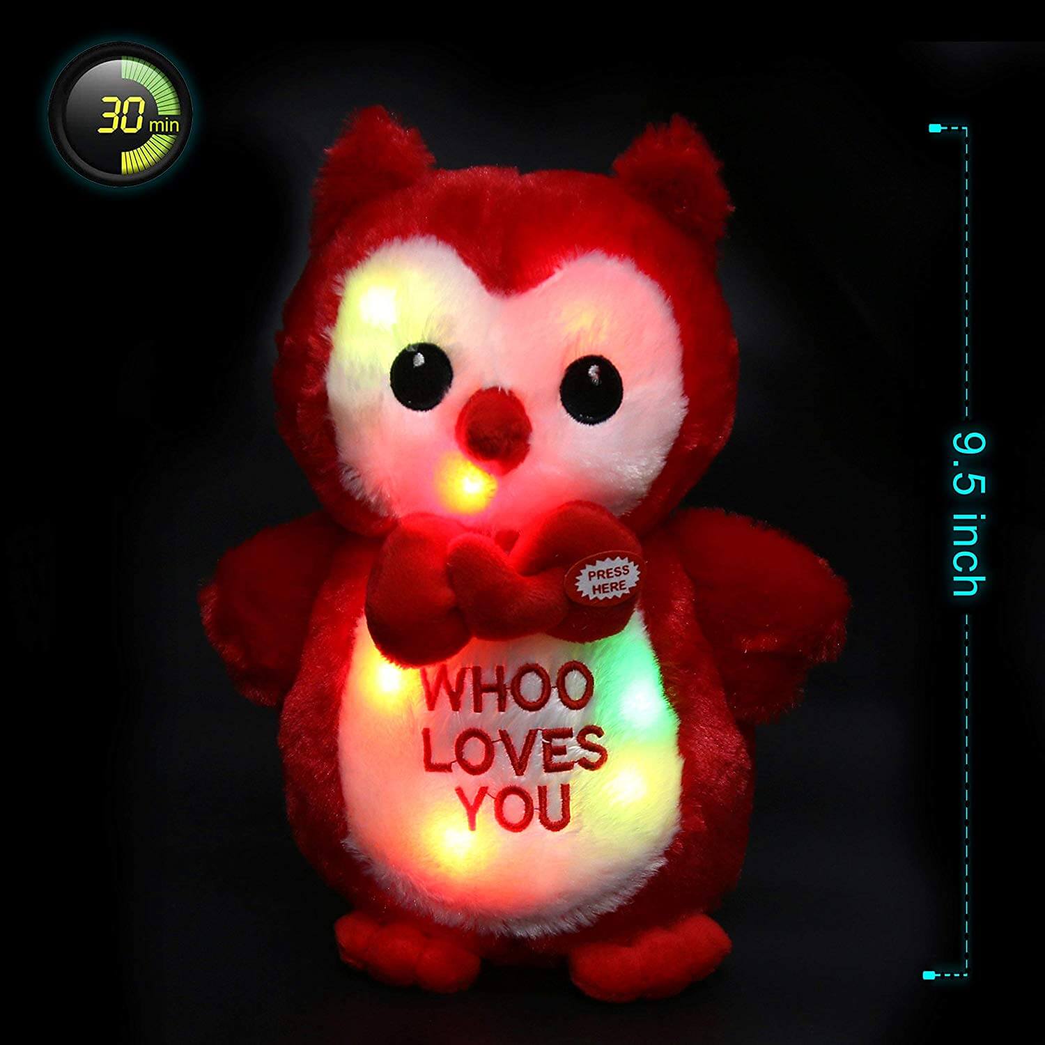 light up owl toy