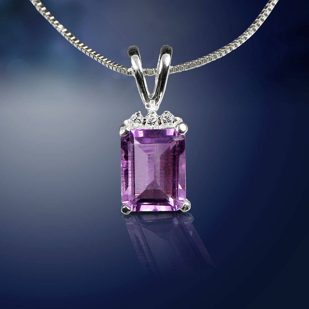 amethyst necklace