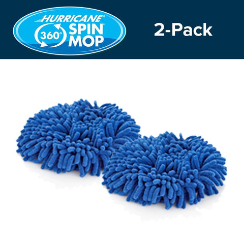 Hurricane Spin Mop 2-pack Duster Heads
