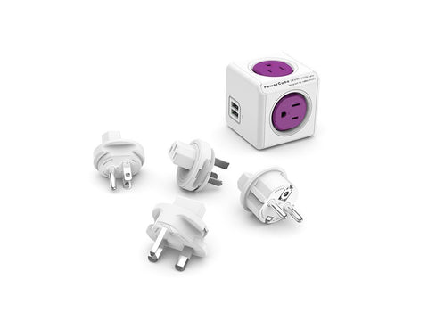 Powercube Rewirable Usb + 4 Plugs