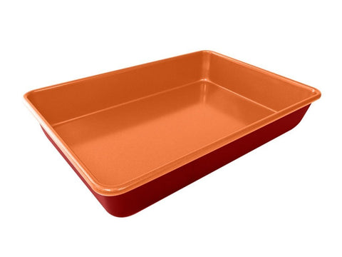 Red Copper 9 X 13 Inch Cake Pan