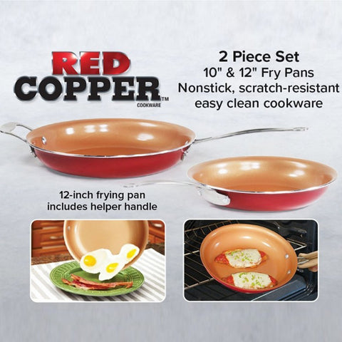 Red Copper Round Set